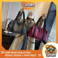iHOME 2155 Sports Fitness Travel Bag Large Capacity Simple Trendy Solid Color Durable Design
