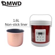 【Exclusive Limited Edition】 Dmwd Non- 1.6l Liner Of 12v 24v Elecitric Mini Rice Cooker Noodles Boiler Food Warmer For Car And Trucks