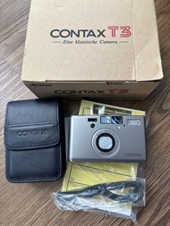 罕有極新 Contax T3 雙齒 Double teeth 全套有盒