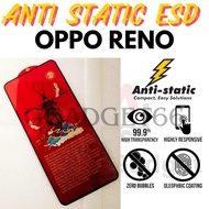 Anti Static ESD Glass 9H Hardness Oppo Reno 6.4/6.6/2/2F/4/5/6/6Z/7/7Z/7 Pro/8/8Z/8T/10X/11F/12F/13/