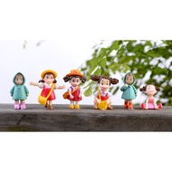 Totoro Figurine Set / Cake Topper (6 in 1)