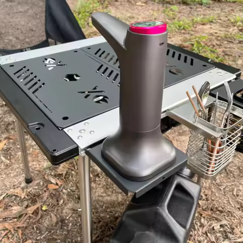IGT Table Unit Plate Aluminum Alloy Camping IGT Table Board Lightweight Outdoor Stove Furnace Board 