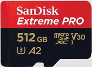 {買到賺到} SanDisk 512GB microSDXC 200MB/s Extreme Pro 4K U3 A2