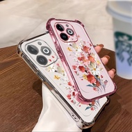 Casing itel A70 tecno spark 10 10C phone case for NEW Silicone Four corner anti fall protection hh