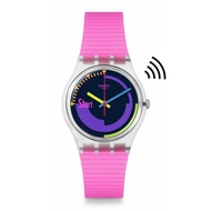 นาฬิกา Swatch  Originals SWATCH NEON PINK PODIUM PAY! SO28K112-5300