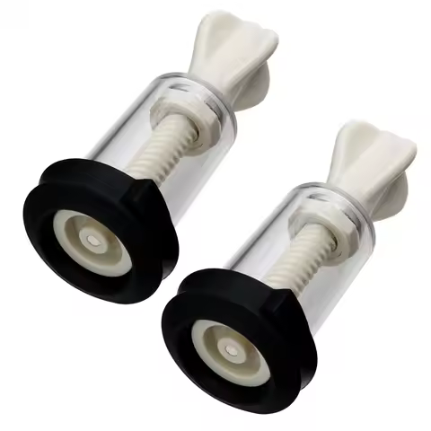 IKOKY Full Body Massager 1 Pair Clitoris Massager Electric Shock Nipple Sucker Breast Enlarger Nippl