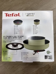 Tefal 特福 四件套 疊疊鑊 綠色