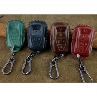 Handmade Leather Car Key Case Vinfast VF e34 VF8 VF9 Handmade Genuine Cow Leather