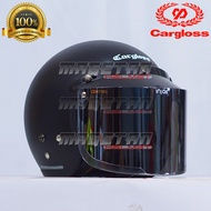 HELM CARGLOSS ORIGINAL + KACA FLAT/DATAR ORIGINAL INJAK