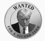 SIlver coin 1oz Perak Koin Donald Trump Mugshot Silver 999 fine silver
