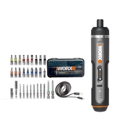 Worx WX242 Smart Electrical Screwdriver Cordless Electric Rechargeable 30 Bit Sets Drill