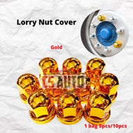 CS Lorry Truck Cover Nut Volvo Scania Hino Isuzu 32mm-41mm Tayar Nut Cover Lori Aksesori