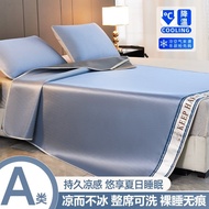 Summer Bed Sheet Washable Air Conditioner Foldable Summer Mat Ice Silk Household Mat Mattress Mattre