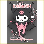 ◵ ➽ ∬ SANRIO PERSONALIZED NOTEBOOKS 50 LEAVES KUROMI  WRITING COMPOSITION SPIRAL