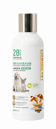 GERMAGIC PET - 寵物28日抗菌沐浴露-金縷梅香味 (200mL)(GP50056)