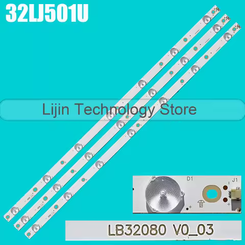 LED strip For LB32080 V0 V-003 01P26 GJ-2K16 32PFT5501/60 E465853 32PHS5301/12 32PHT4509 3V LB-PF303