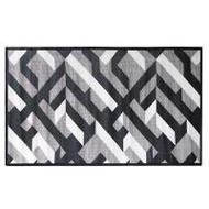 เสื่ออเนกประสงค์ PDM BRAND AVALON 180x270 ซม. สีขาว-ดำ (1155052)