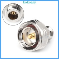 KOK NK L29J RF Microwave Coaxial Adapter L29 7 16 DIN Male To N Female Connector