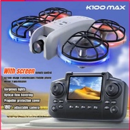 K100max Drone Lighting Optical Flow Positioning Full Screen Protection Four-Axis Aircraft Remote Con