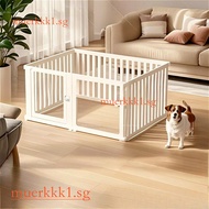 Dog Cage muerkkk1.sg Panoramic Playpen Large Space Dog Fence Splicing Dog Playpen Transparent Dog Cr
