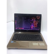 Laptop Aspire 4752G Core i7 ram 8gb ssd 256gb windows 11 # microsoft office&basic software# camera# 