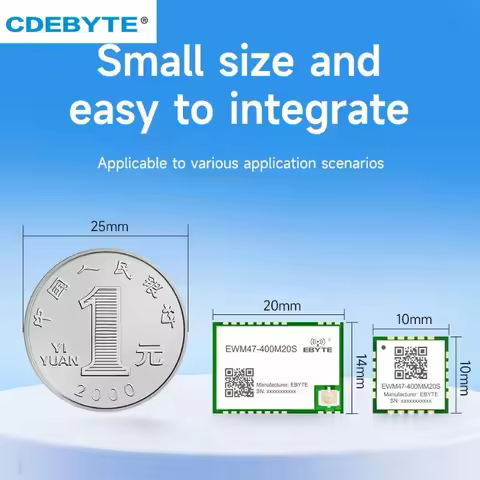 433/470MHz BC3603 Wireless Module 20dBm Low Power Consumption 3KM Coverage SPI CDEBYTE EWM47-400M Se