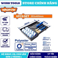 WADFOW CRAFTS 6-in-1 paint tray, brush, and roller set WCB3H62