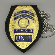 American Hawaii Metal Badge fbi Work Permit Agent Badge Investigation Medal Commemorative Badge Old-