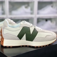 Clearance Tag New Balance 327 Greyish Green Low Top Retro Casual Running Shoes for Men Women Sneaker