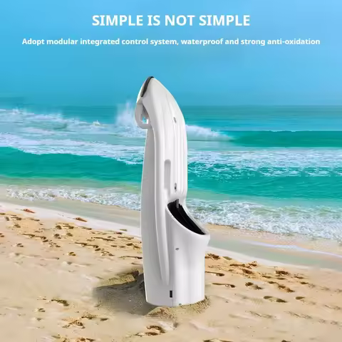 Electric Surfboard 15km/h & 120min, Handheld Thruster for Surfing/Swimming, Portable Water Jet Board