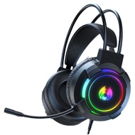 (RHEP) Gaming Headset 7.1 Stereo Surround Headset Computer Gaming Console with Microphone RGB Headse