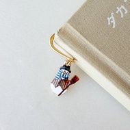 掃把雪人書籤，雪人書籤，雪人