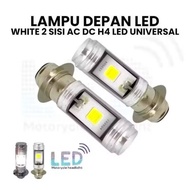 ACDC 2-sided LED headlight bulb, universal h6 LED duck headlight