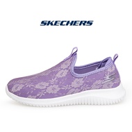Skechers สเก็ตเชอร์ส รองเท้าผู้หญิง Women GOwalk Flex Shoes Women Sport Ultra Flex 3.0 Demchek- 322165-NVY Goga Mat Walking Shoes Air-Cooled Memory Foam Machine Washable