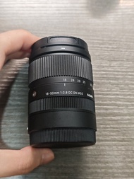 Sigma 18-50mm f2.8 for sony e mount