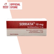 Serrata Tablet 10mg 10's x10 (BIG Pharmacy)
