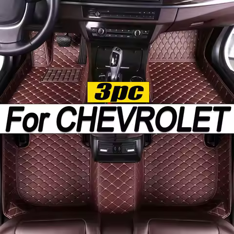 Car Floor Mats For CHEVROLET TrailBlazer Caprice HHR Onix Plus SS Monza Optra Bolt Lacetti S10 Evand