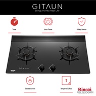 [RINNAI] CERAMIC GLASS KITCHEN HOB / 2 BURNER GAS HOB / CERAMIC GAS HOB / RBL2620GRM