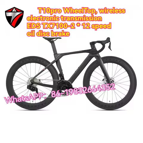 TWITTER T10pro Electronic Variable Speed,EDS TX7100-24Speed 43.5/56cm bicycles T800 Carbon Fiber Roa