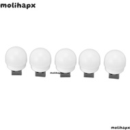 MOLIH 5 Pack LED Light, 1W 5V USB Night Light, Energy Saving Plug in Mini USB Powered Night Light Be