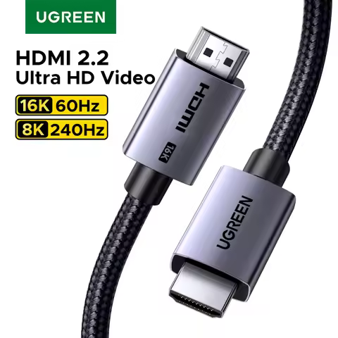 UGREEN HDMI Cable 16K/60Hz Ultra High Speed Certified HDMI 2.2 Cable 96Gbps Dolby Vision HDCP2.3 for