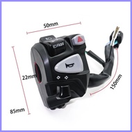 ☍ ✜ ✟ Domino Handle Switch For Honda Click 160 with Pssing Light Hazard Light PLug and play