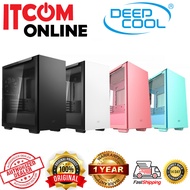 DEEPCOOL MACUBE 110 TG MATX CASING BLACK/WHITE/GREEN/PINK