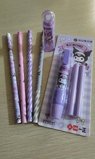 Kuromi stationary  酷洛米文具