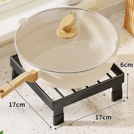 全城熱賣 - 浴室 廚房置物架 臺面燒水壺鍋架 拐轉角防燙小型三角鐵架子 放平底鍋支架