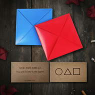 Squid Game 2 Korean Ddakji Toy Set - Classic Game Props  Set Mainan Ddakji Korea Squid Game 2 - Prop