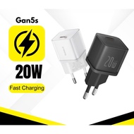 Baseus Adaptor Gan 5 Fast Charger/ Adaptor