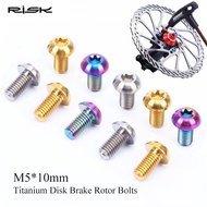 Risk Titanium M5 X 10mm Bolts for Mountain Bike