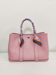 Hermes Garden Party 30 Rose Sakura 櫻花粉 3q N皮 Stamp T