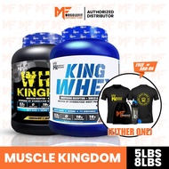 Muscle Kingdom Whey Kingdom Whey Protein  Hydro Whey Isolate Primary 8 lbs/3.6 kg (113 serving)